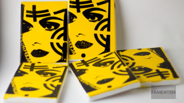 Fame Kitten Street Art Artist Proof. Acrylic on Canvas