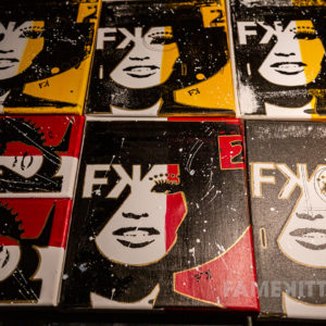 Fame Kitten Acrylic on Canvas. Street Art NYC