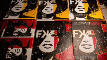 Fame Kitten Acrylic on Canvas. Street Art NYC